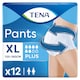 image 1 of TENA Incontinence Pants Plus Size XL 12 pack 