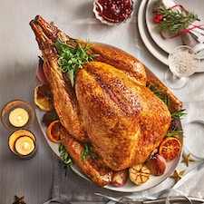 18. Tesco Finest East Anglian Gold Free Range Whole Turkey Medium 4kg-5.49kg (Serves 10-14)