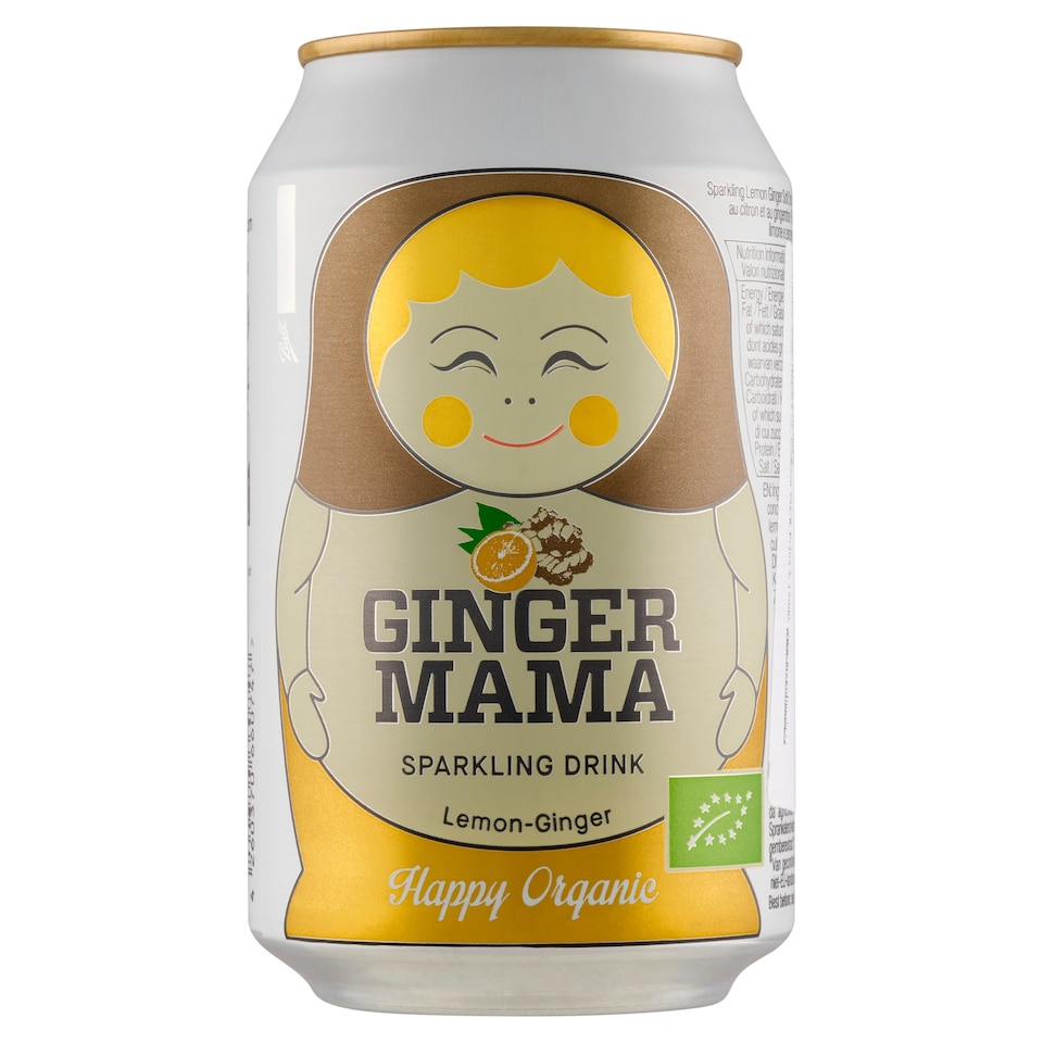 Drink Mamas Bio citronovo-zázvorová limonáda 330ml