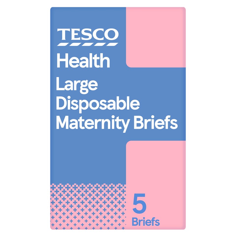 Tesco Large Maternity Brief 5 Pack