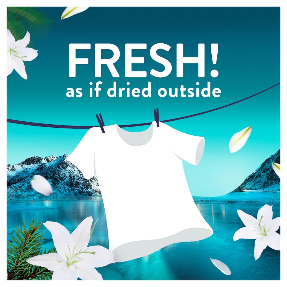 image 1 of Lenor Outdoorable Northern Solstice Fabric Conditioner 53 Washes 742ml