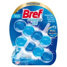 Bref Brilliant Gel All in 1 Artic Ocean Solid Toilet Block 2 x 42g ...