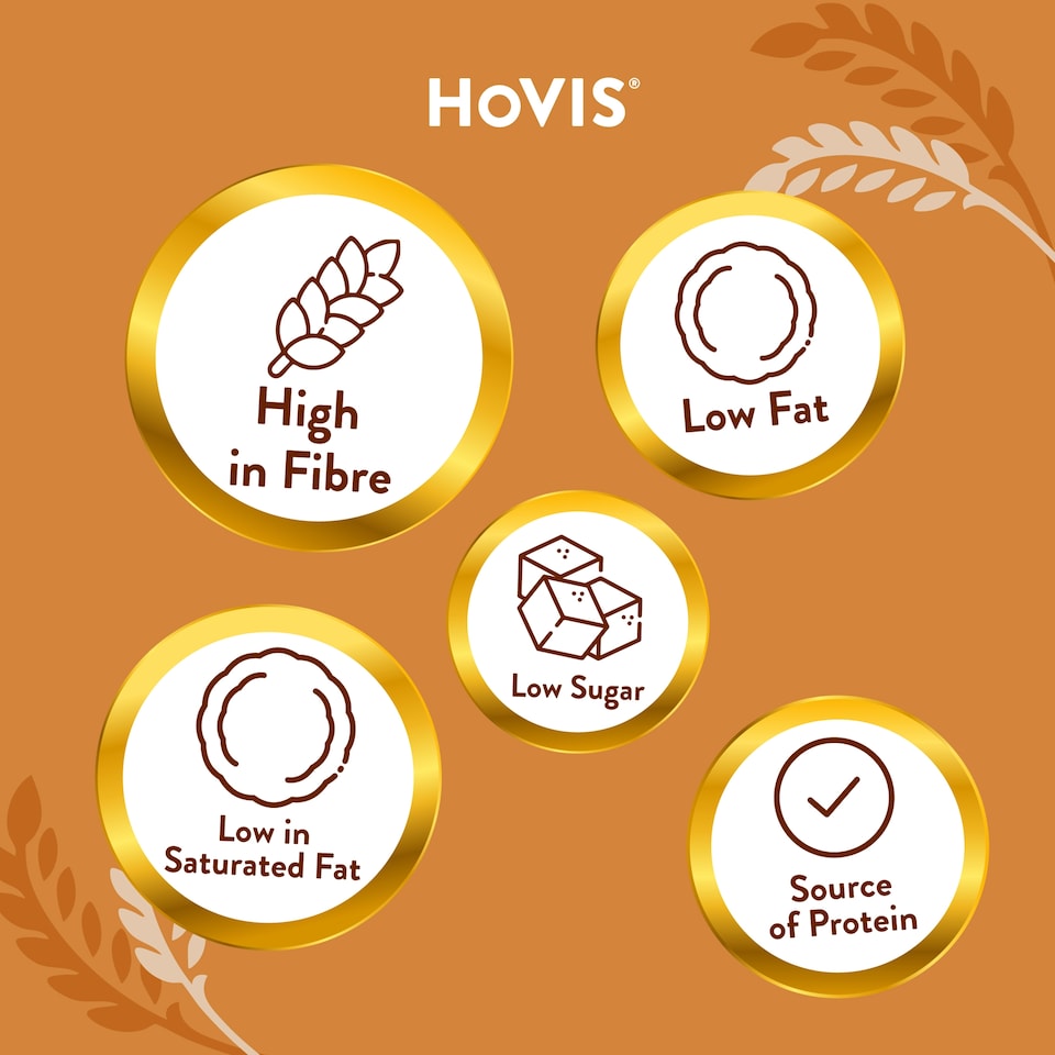 image 1 of Hovis Farmhouse Batch Wholemeal Bread with Oats 800g