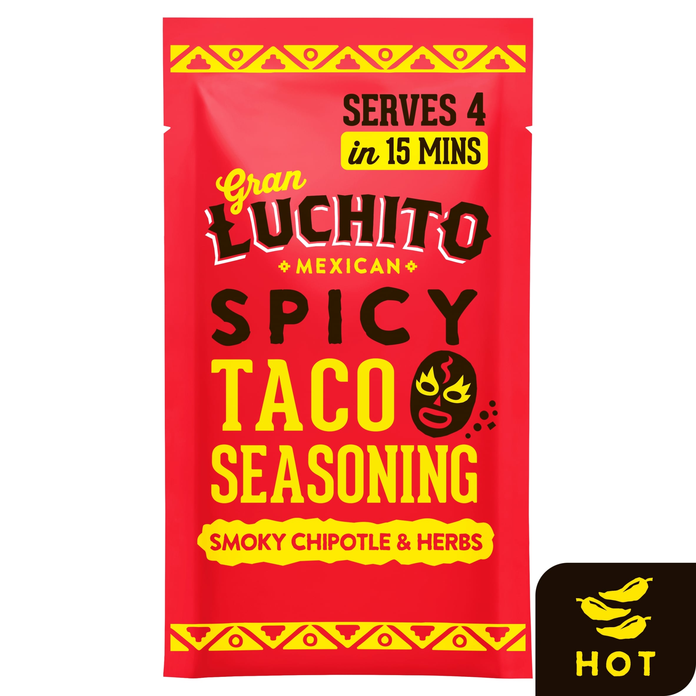 Gran Luchito Smoky Chipotle & Herbs Spicy Taco Seasoning 28g