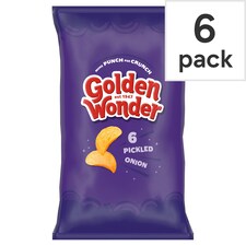 Golden Wonder Pickled Onion 6 Pack