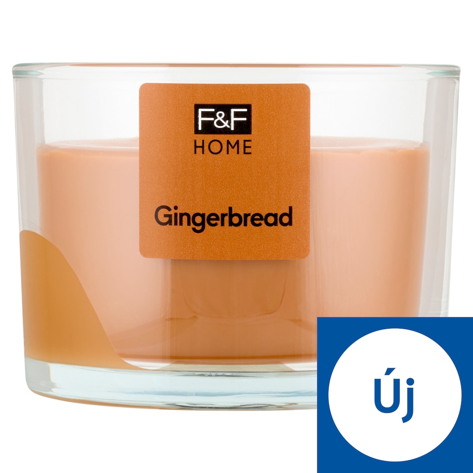 F&F Home Gingerbread illatos gyertya 300 g  1. kép
