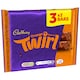 image 3 of Cadbury Twirl Orange Chocolate Bar Multipack 129g