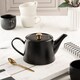 image 4 of Style Sisters Black Teapot