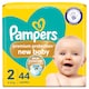 image 1 of Pampers Premium Protection New Baby Size 2 44 Nappies