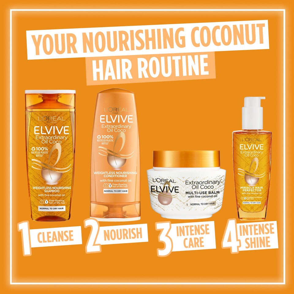 image 1 of L'oreal Elvive Extraordinary Oil Coconut Conditioner 200ml
