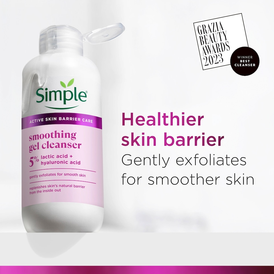 image 1 of Simple Smoothing Gel Face Cleanser 230ml