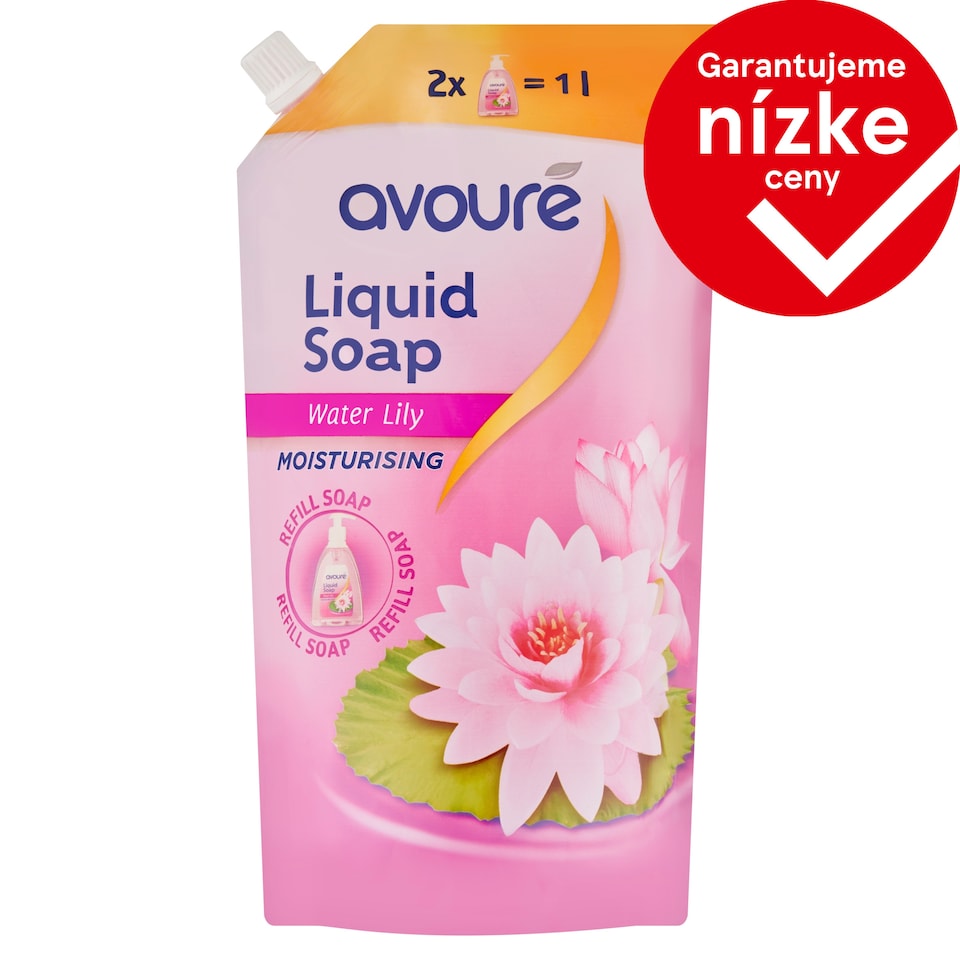 Avouré Water Lily tekuté mydlo 1 l