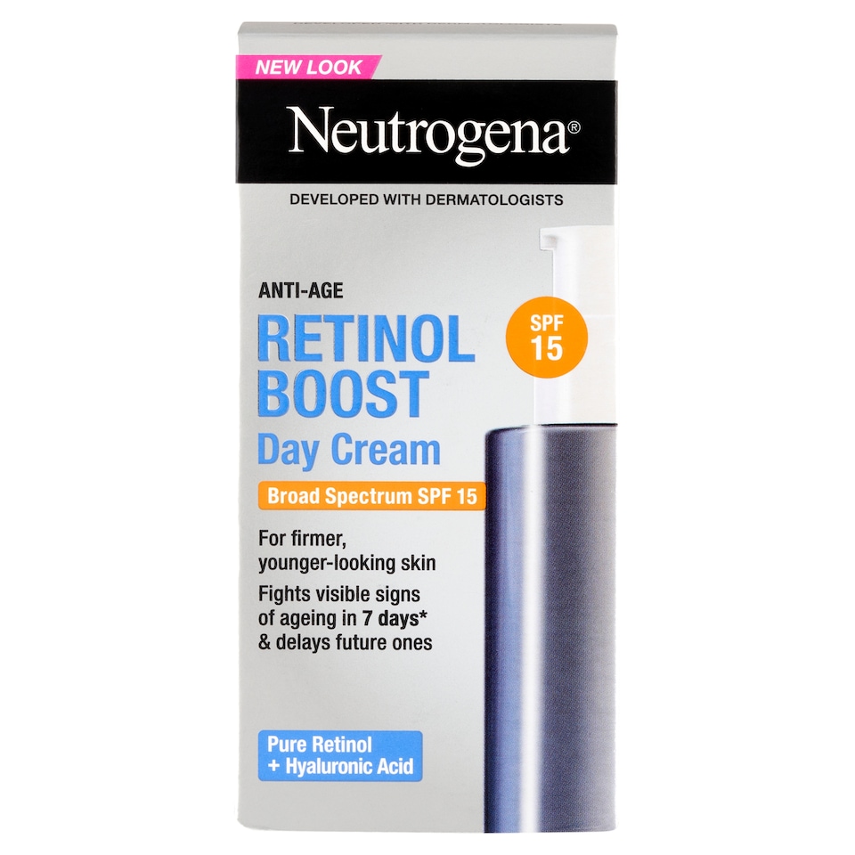 Neutrogena Retinol Boost nappali arcápoló SPF 15 50 ml