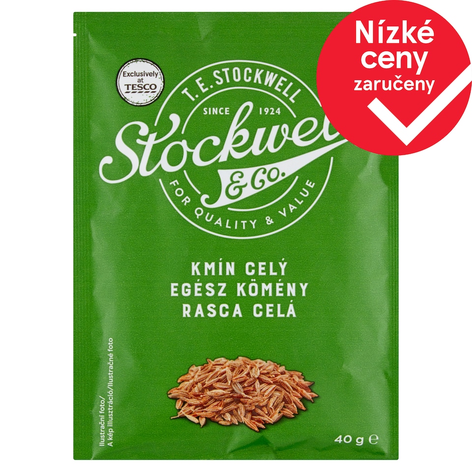 Stockwell & Co. Kmín celý 40g