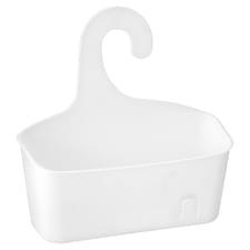 Tesco Hook-On Shower Caddy White