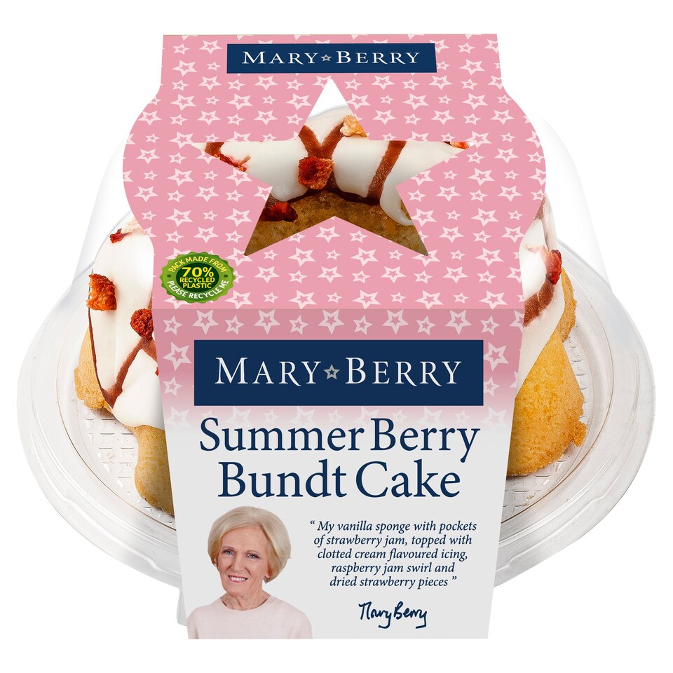 Mary Berry Summer Berry Bundt Cake Tesco Groceries