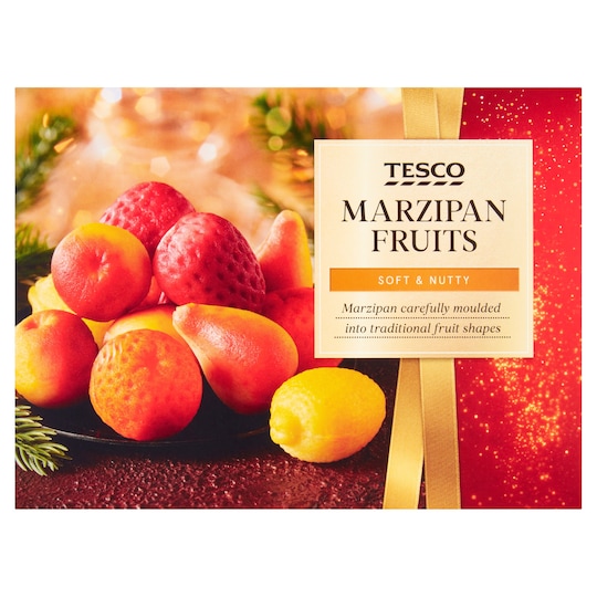 Tesco Christmas Marzipan Fruits 150G Tesco Groceries