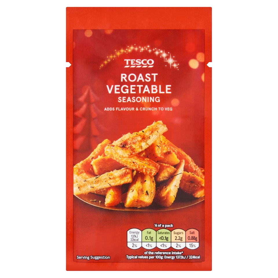 Tesco Herby Roast Vegetable Seasoning 40g
