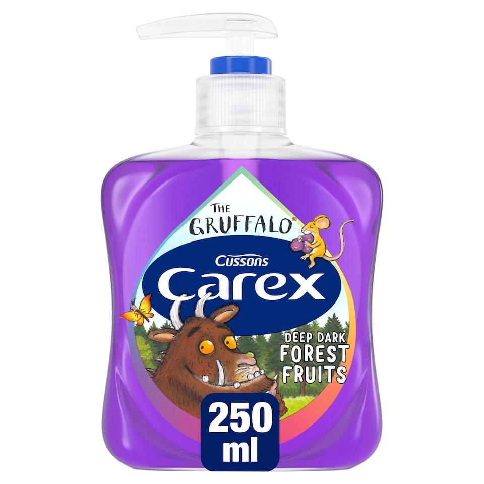 image 1 of Carex Gruffalo Deep Dark Forest Fruits Handwash 250ml