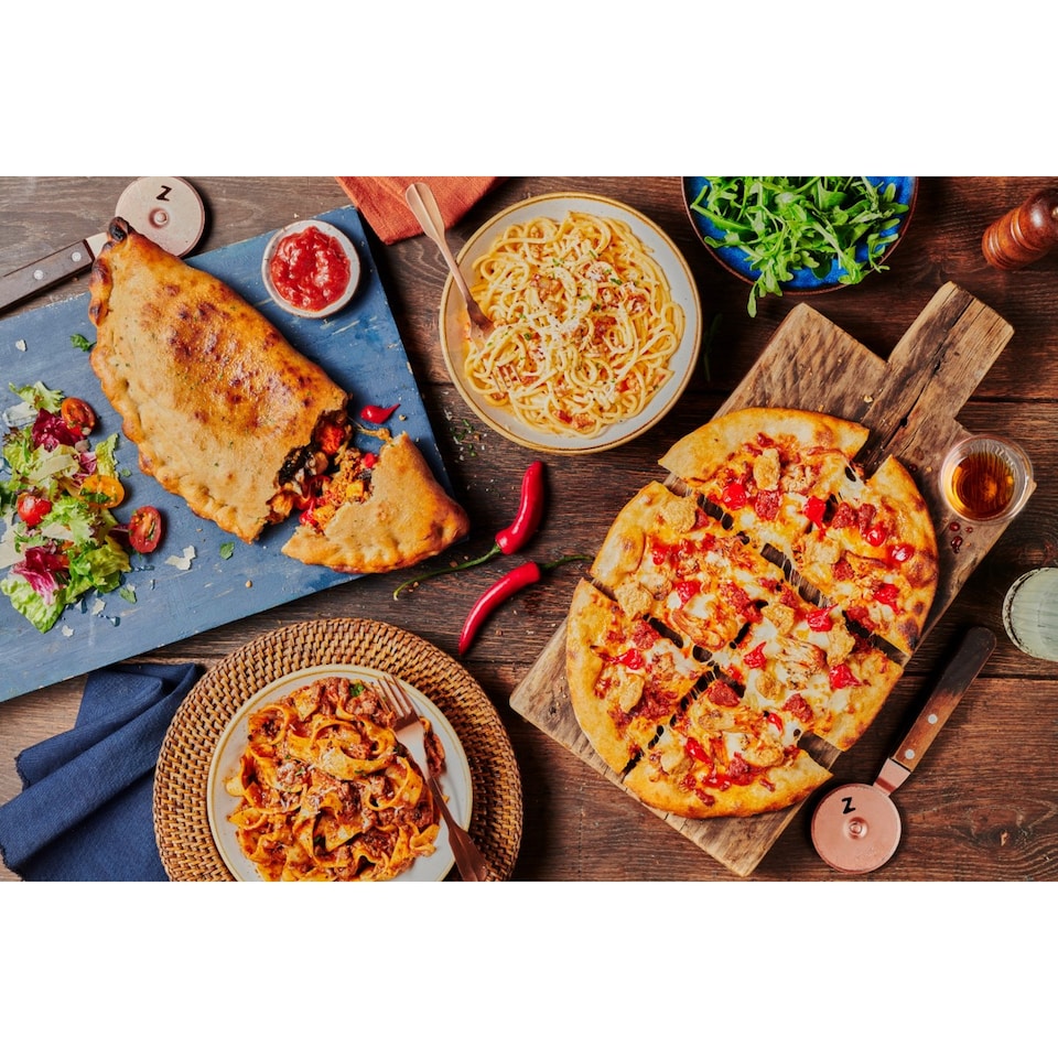 image 1 of Zizzi Rustica Sticky Pig Pizza 443g