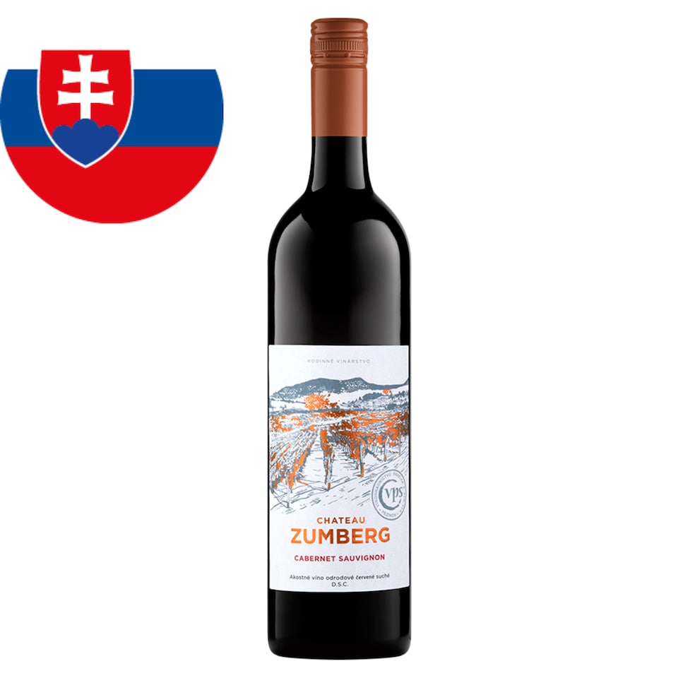VPS Chateau Zumberg Cabernet Sauvignon Quality Varietal Dry Red Wine 0.75 L