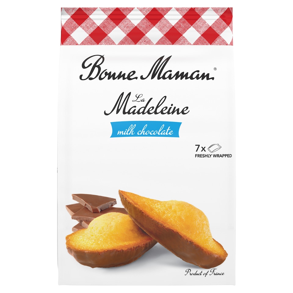image 1 of Bonne Maman Chocolate Madeleines with Milk 7 Pack