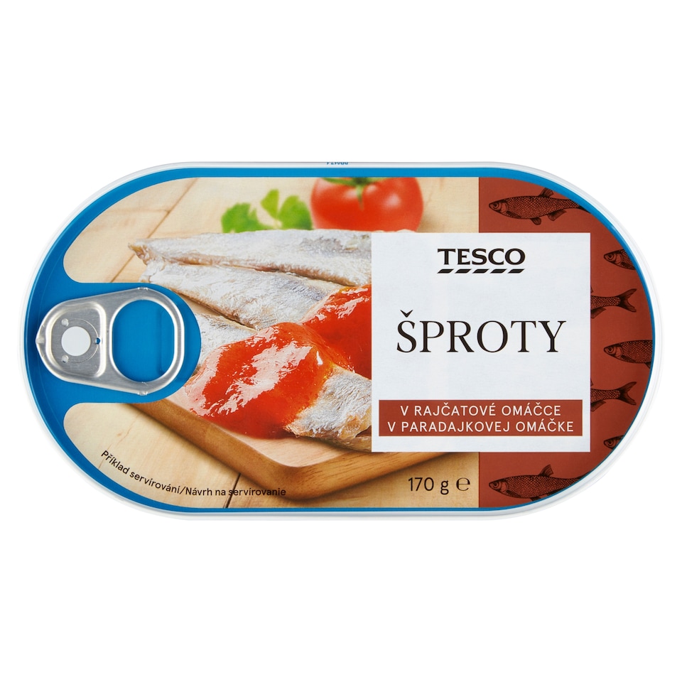 Tesco Sprats in Tomato Sauce 170 g
