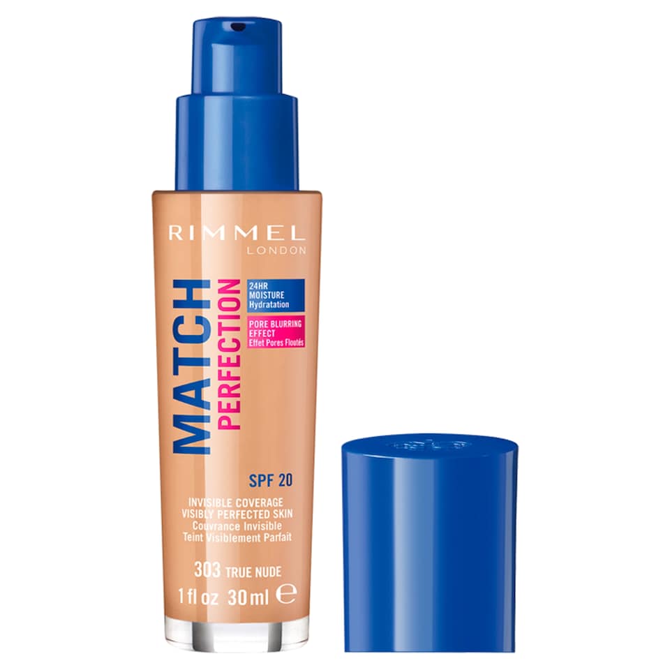 image 1 of Rimmel Match & Perfect Foundation True Nude 30Ml