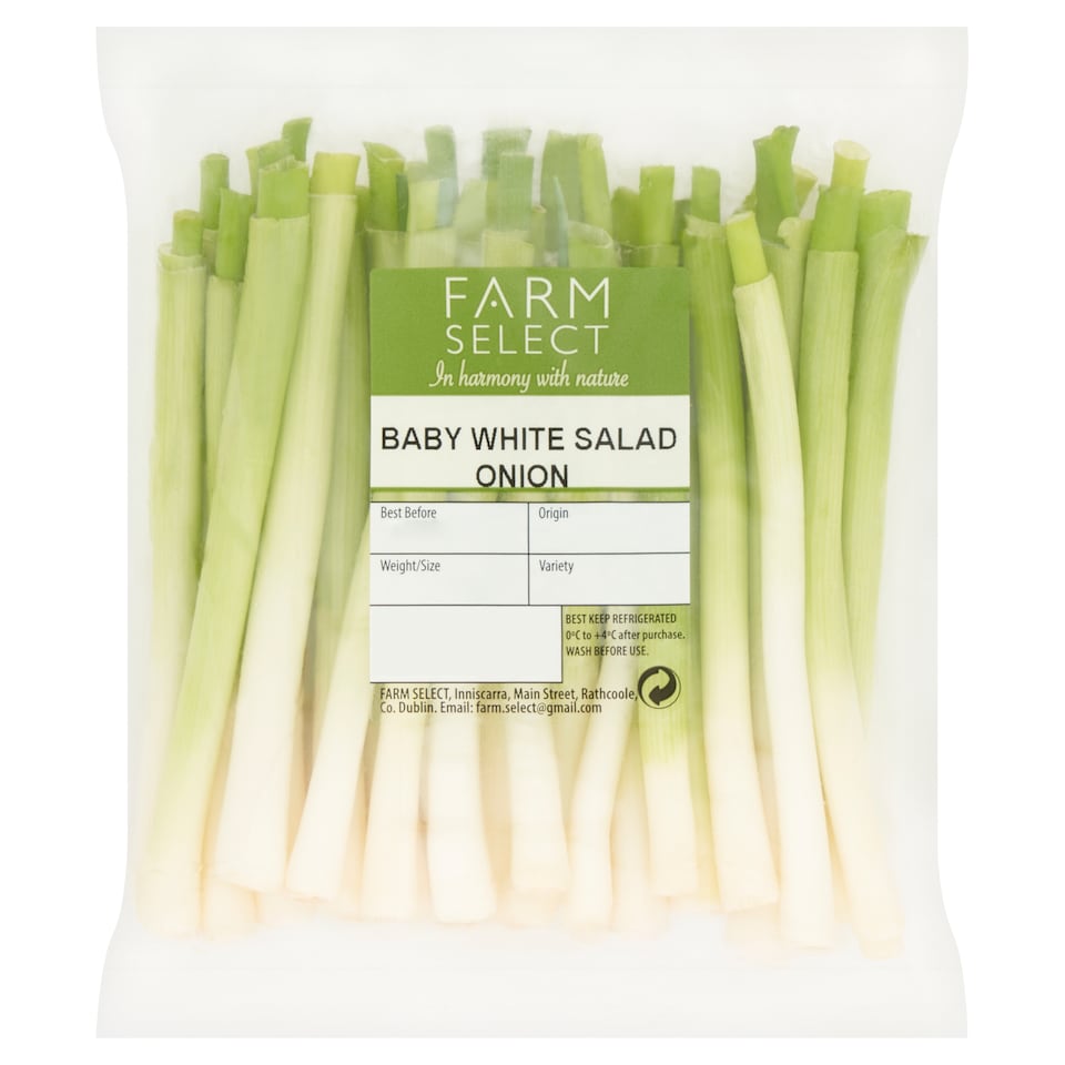 Farm Select Baby White Spring Onion 120g
