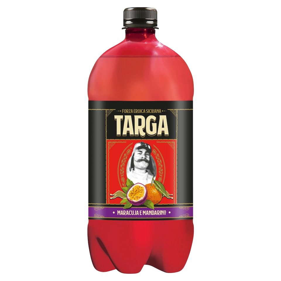 Targa Maracuja E Mandarino sýtená marakujovo-mandarínková limonáda 1,33 l