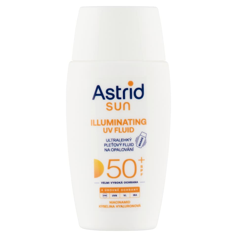 Obrázek 1 pro produkt Astrid Sun Ultralehký pleťový fluid na opalování SPF 50+ 50ml