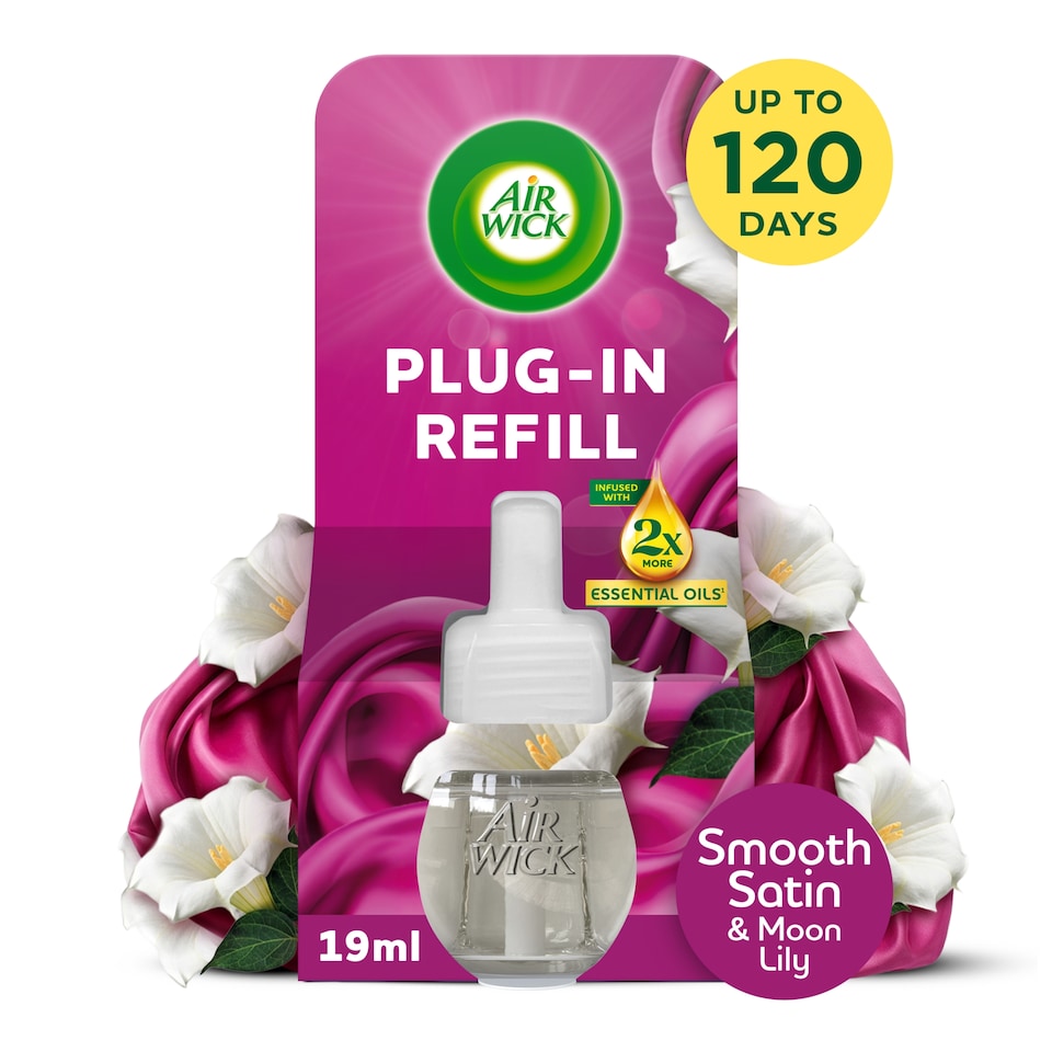 image 1 of Airwick Air Freshener Plug In Refill Satin & Lily 19ml