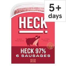 Heck 6 97% Pork Sausages 400G