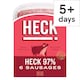 image 1 of Heck 6 97% Pork Sausages 400G