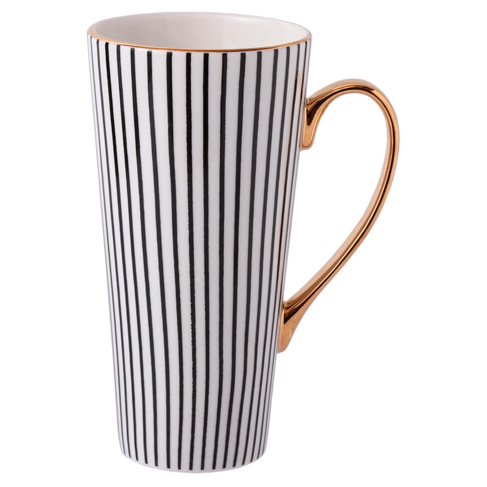 Fox & Ivy Mono Stripe Latte