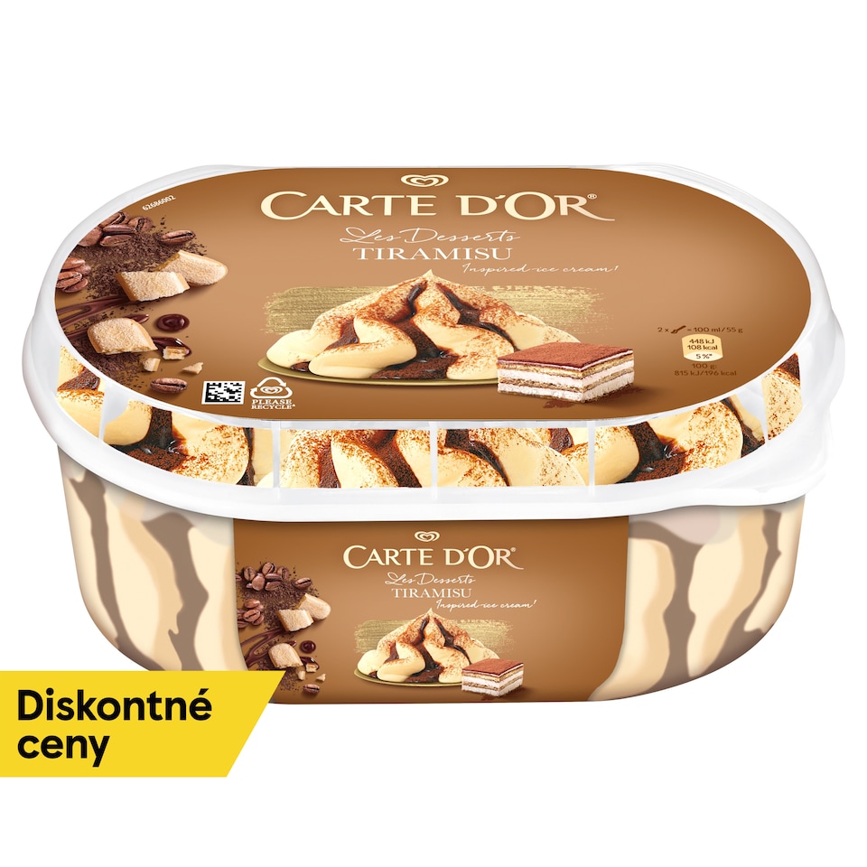 Carte D'Or Tiramisu 825 ml