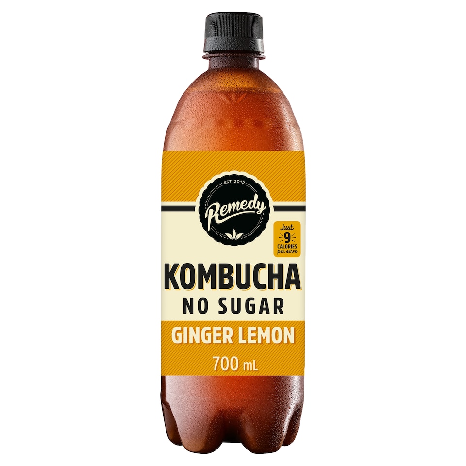 image 1 of Remedy Kombucha Ginger Lemon 700Ml