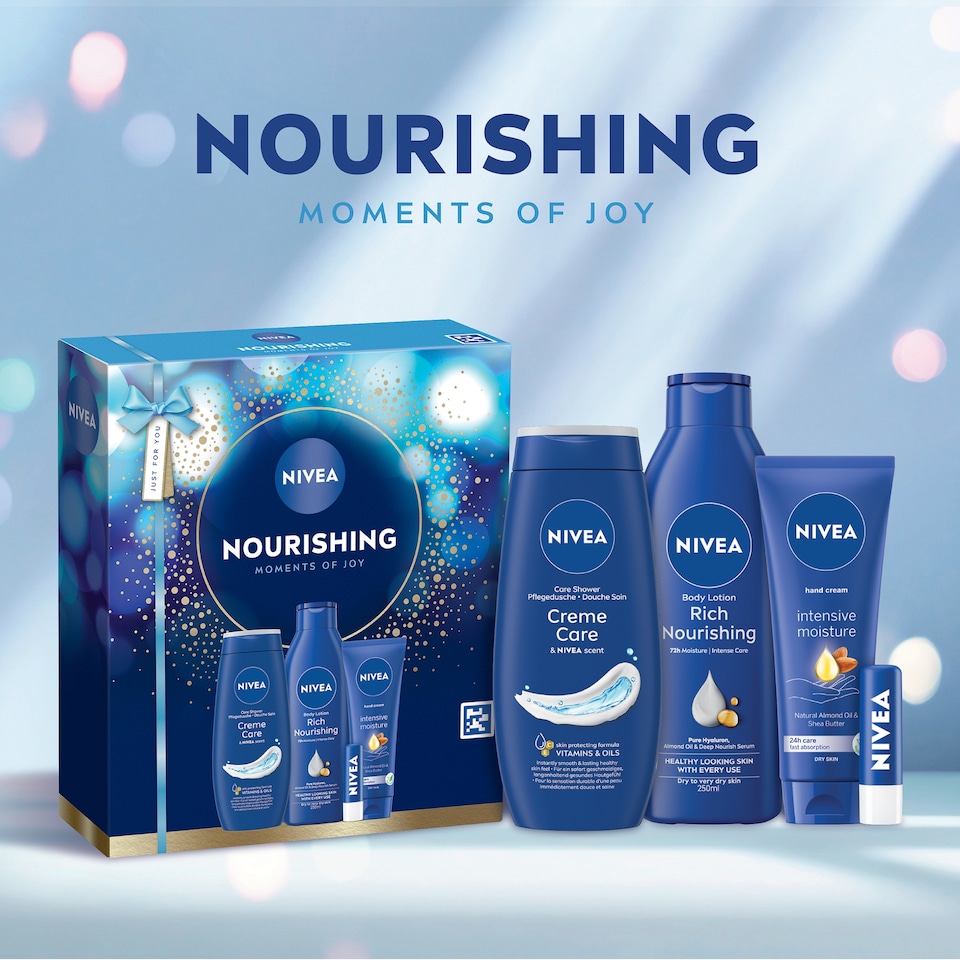 image 1 of NIVEA Nourishing Moments of Joy Skincare Gift Set