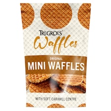 Tregroes Original Mini Waffles with Soft Caramel Centre 128g