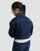 image 3 of F&F Girls Pure Cotton Denim Jacket in Multi