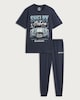 image 3 of Shelby Cobra Pure Cotton Pyjama Set in Multi