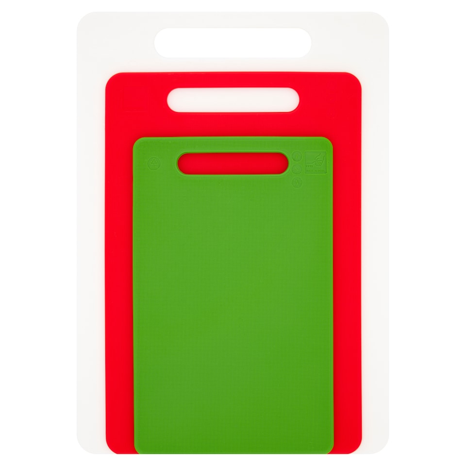 Tesco Chopping Board 3 Pack