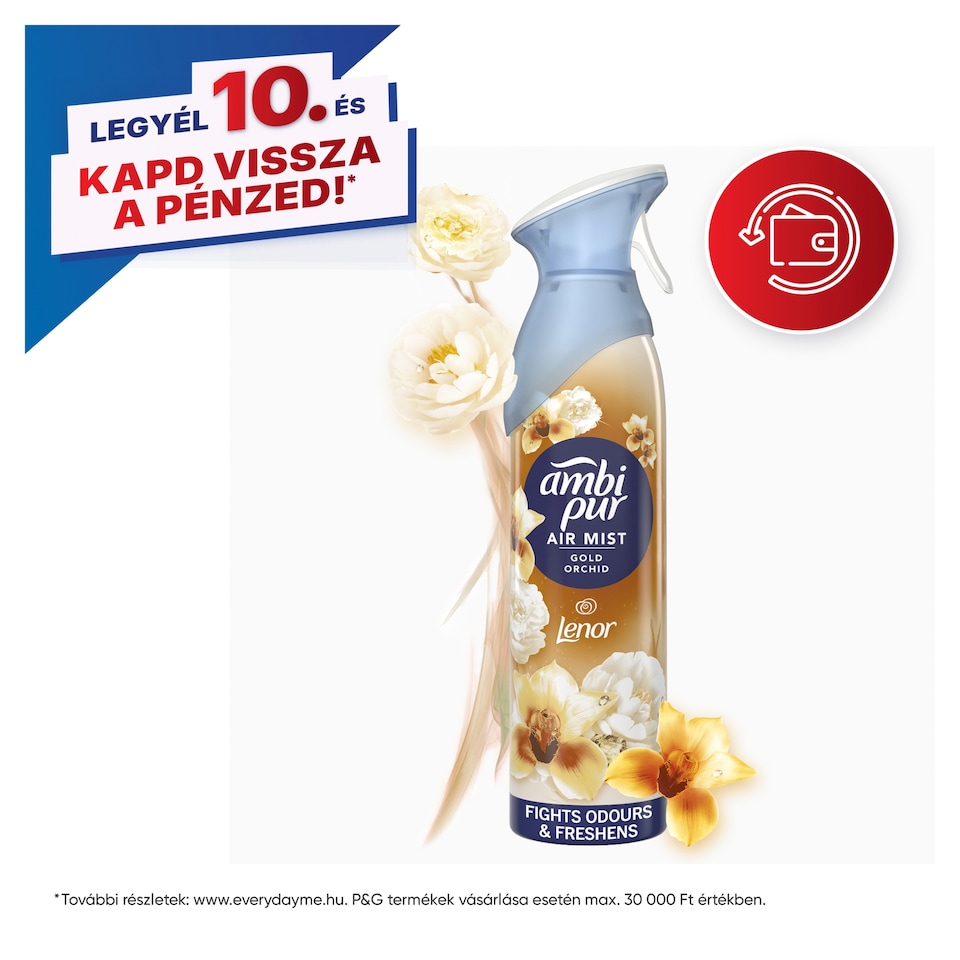 image 1 of Ambi Pur Air Freshener Spray Gold Orchid 185 ML