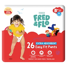 Fred & Flo Easy Fit Pants Size 8+ 26 Pack