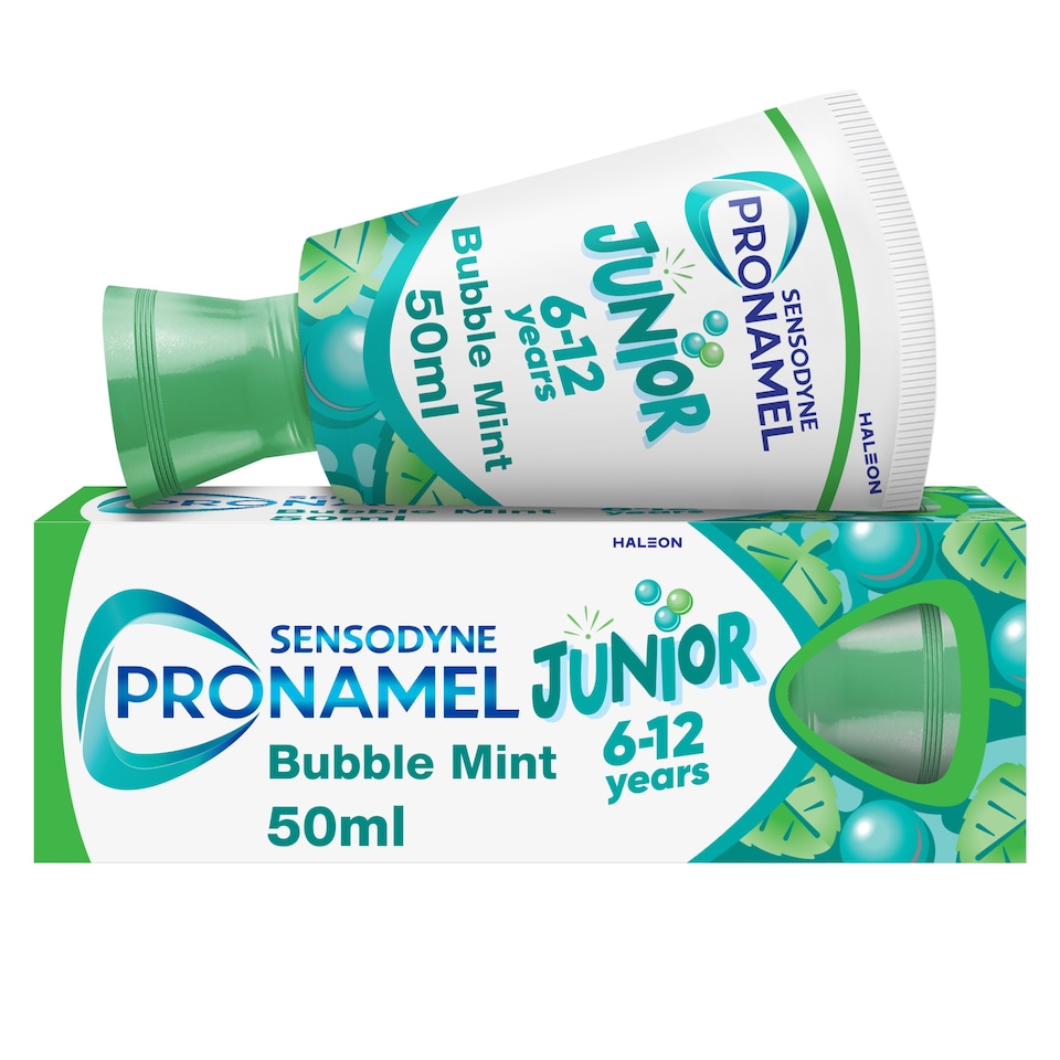image 1 of Sensodyne Pronamel Junior 6-12 Years Toothpaste Bubble Mint 50 ml