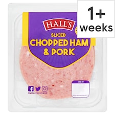 Halls Chopped Pork 125G