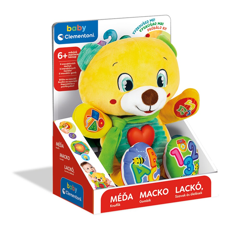 obrázok 1 z Clementoni Baby macko gombík