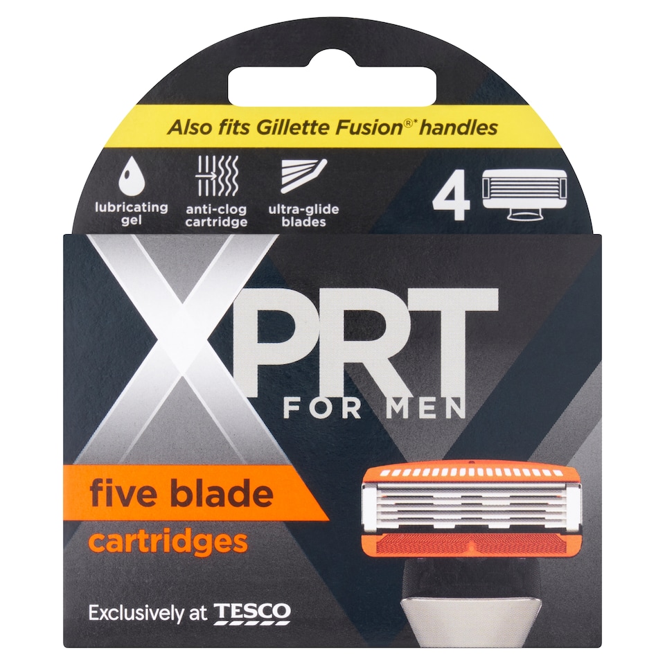 Xprt. For Men 5 Blade Refills 4 Pack