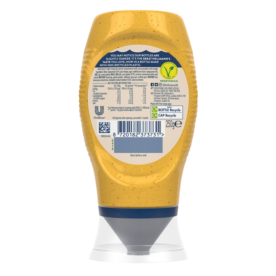 image 1 of Hellman's Coronation Mayonnaise 250G