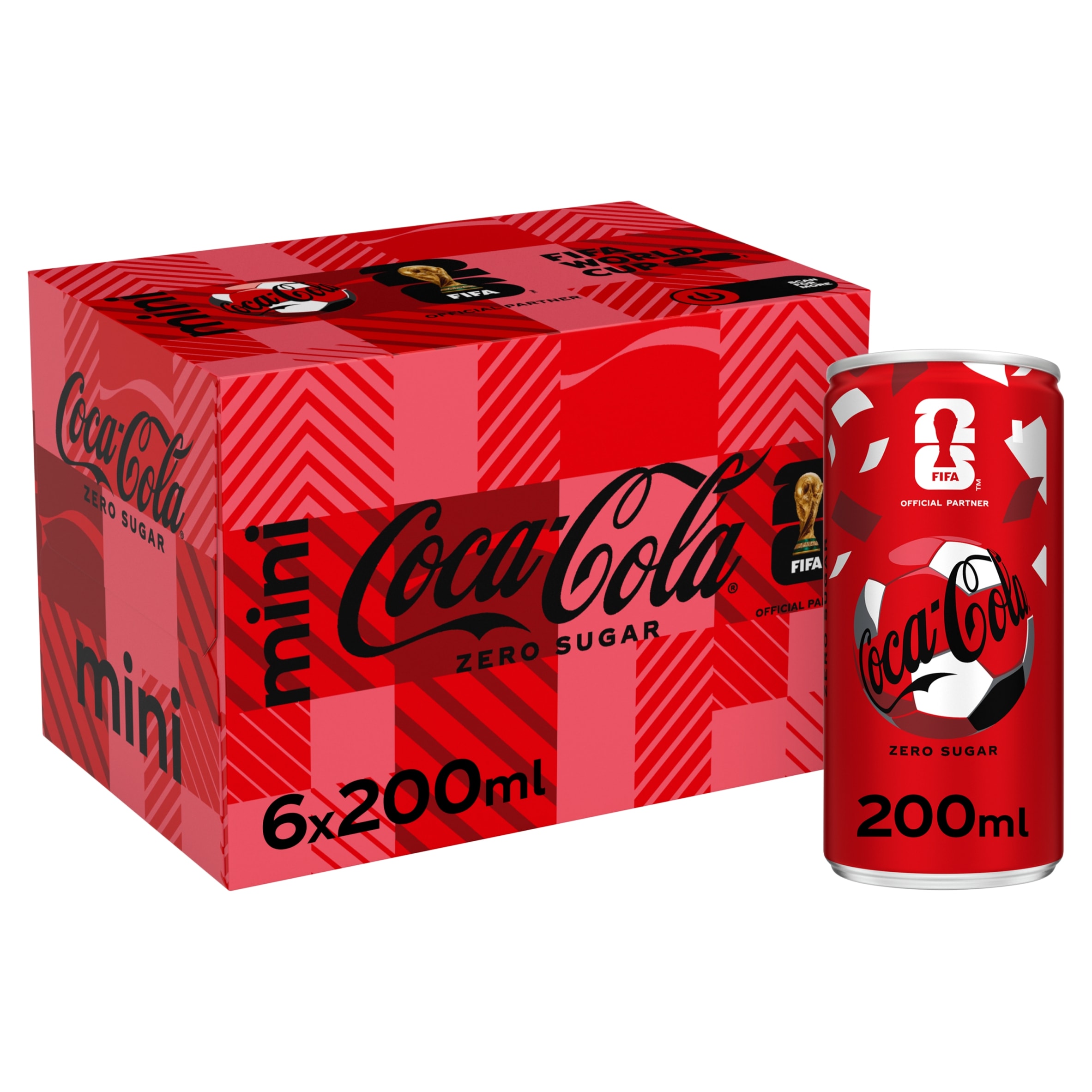 Coca-Cola Zero Sugar 6x200ml